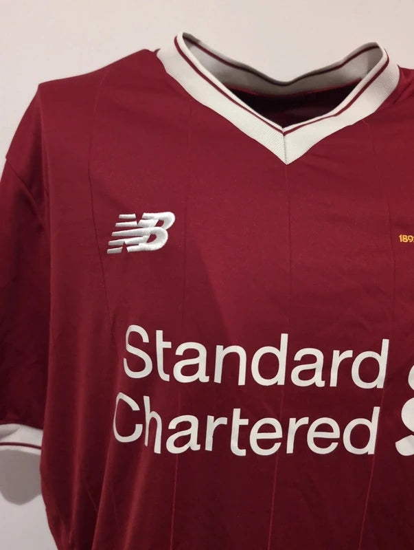 Liverpool 2017 2018 new balance football shirt soccer jersey XL mt730005