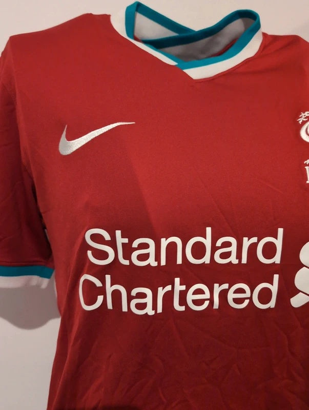 Liverpool 2020 2021 Nike football shirt soccer jersey L cz2636 687