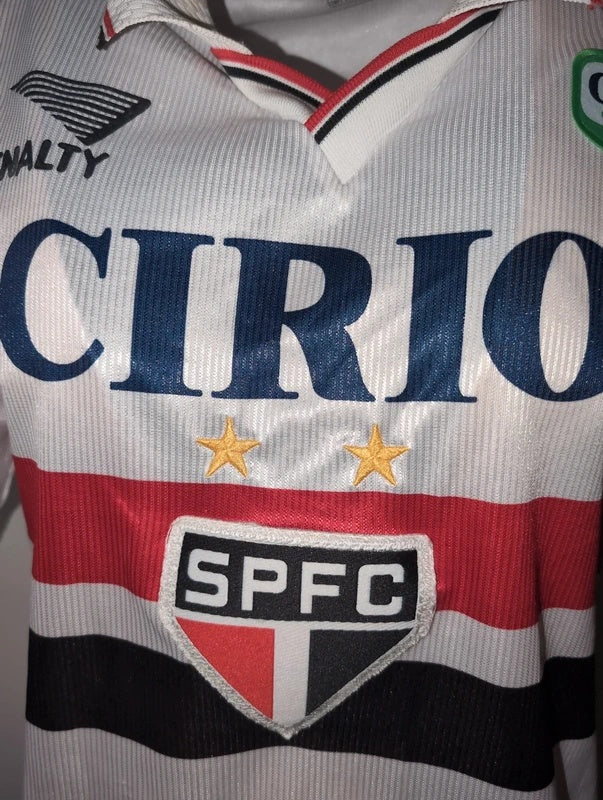 São Paulo 1999 penalty football shirt soccer jersey L #6 Serginho