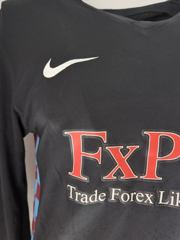 Aston villa 2010 2011 Nike longsleeve football shirt soccer jersey L 381795 011 #13 speers