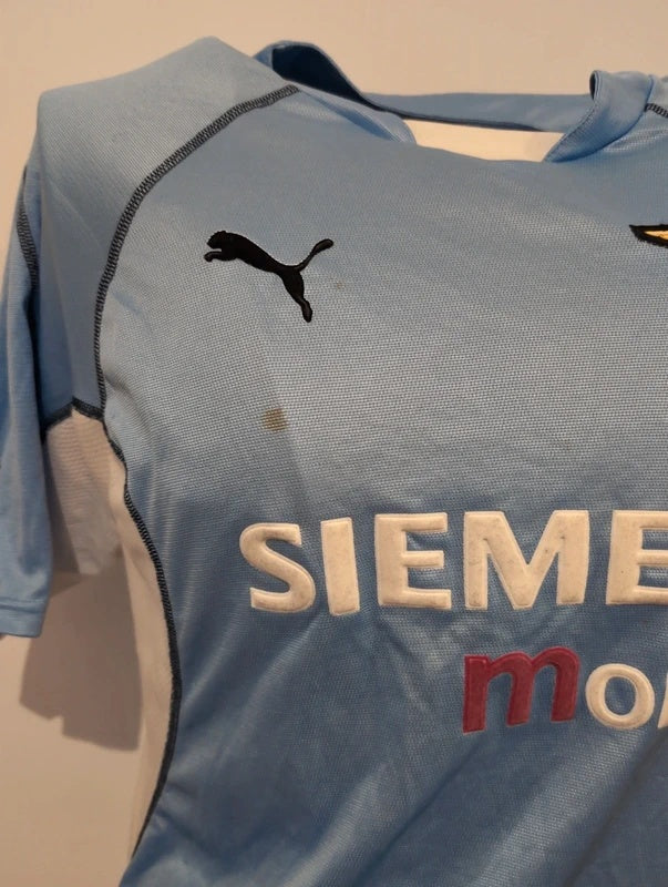 Lazio 2001 2002 puma football shirt soccer jersey XL