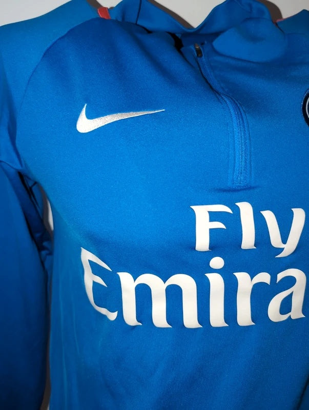 PSG Paris Saint-Germain 2018 Nike 1/4 Zip Squad Drill Top football soccer S 854524 440