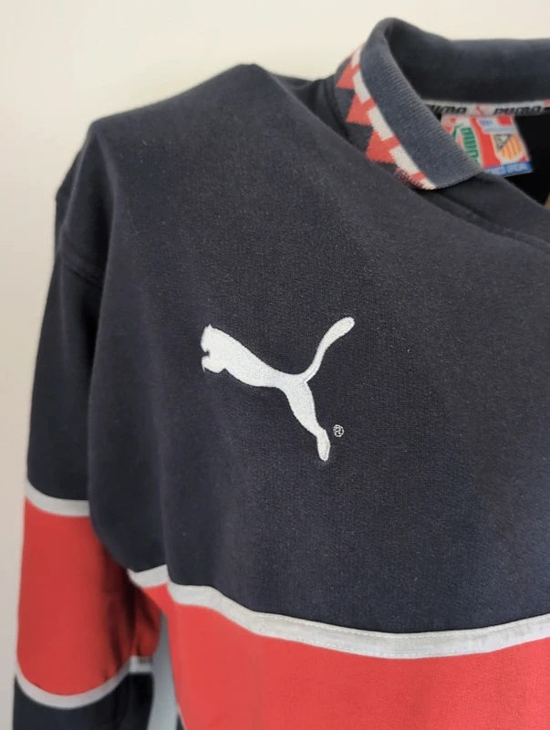 Atlético Madrid 1994 1996 puma training sweatshirt football soccer L