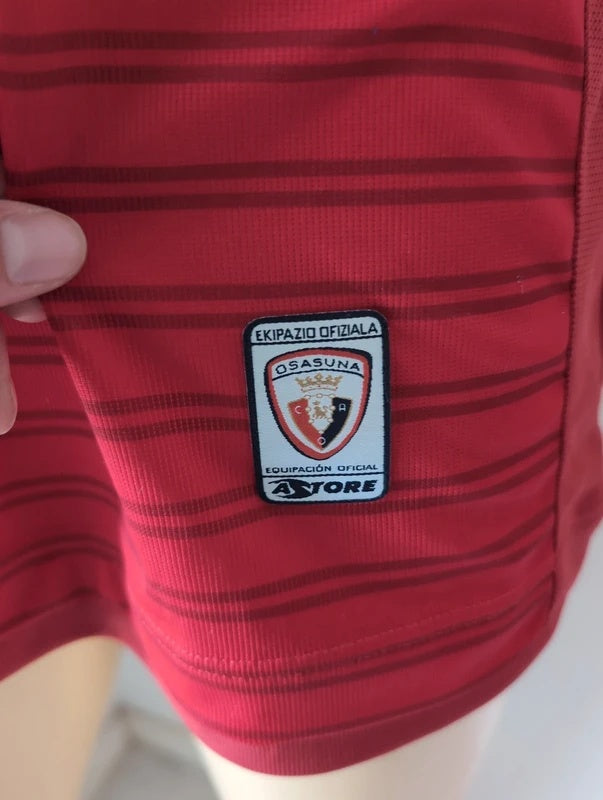 Osasuna 2007 2008 astore football shirt soccer jersey XL