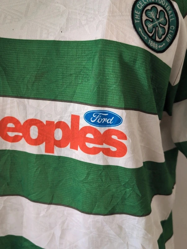 Celtic 1991 1992 umbro football shirt soccer jersey M