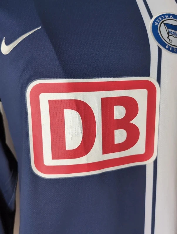 Hertha Berlin 2007 2008 Nike matchworn football shirt soccer jersey XL #14 simunic