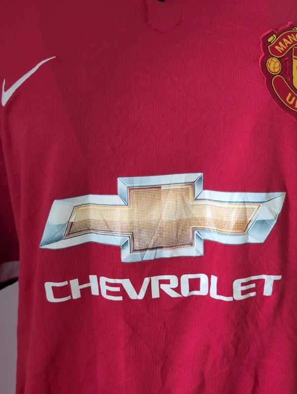 Manchester united 2014 2015 Nike football shirt soccer jersey XXXL #5 Ferdinand