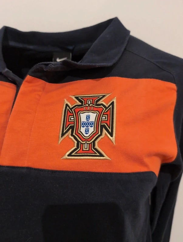 Portugal nike vintage long sleeve training football shirt soccer S 378769 460