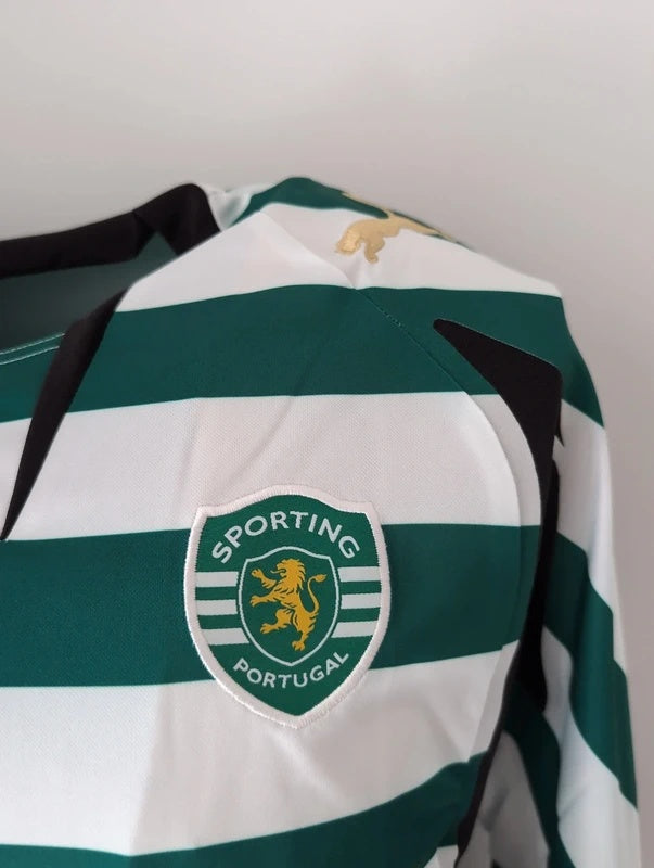 Sporting 2007 2008 puma longsleeve football shirt soccer jersey XL bnwt