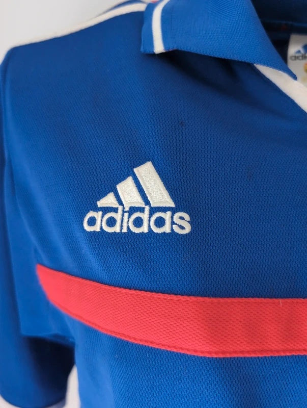 France 2000 2002 adidas football shirt soccer jersey M 647194