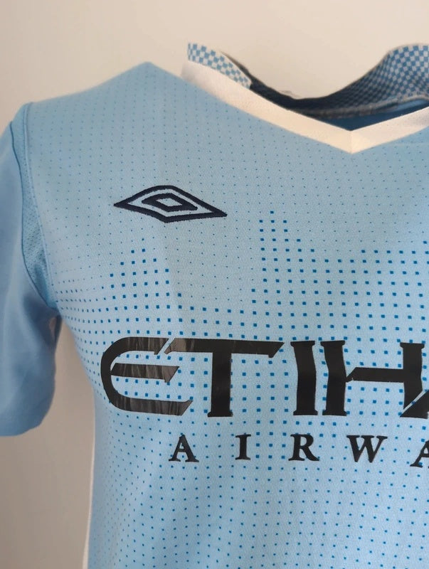 Manchester city 2011 2012 umbro football shirt soccer jersey L