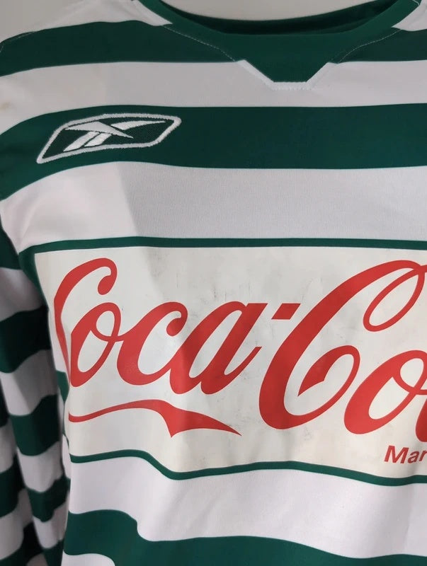 Sporting B 2004 2005 Reebok matchworn football shirt soccer jersey S #20