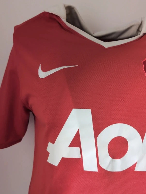 Manchester united 2010 2011 Nike player issue football shirt soccer jersey S