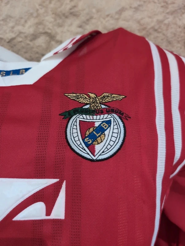 Benfica 1997 1998 adidas football shirt soccer jersey L