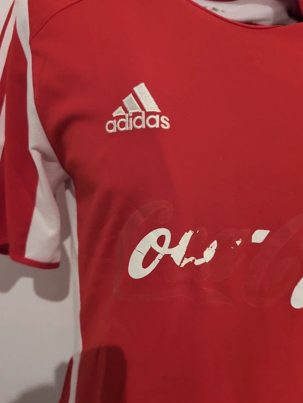 Benfica B 2005 2006 adidas matchworn football shirt soccer jersey M #5