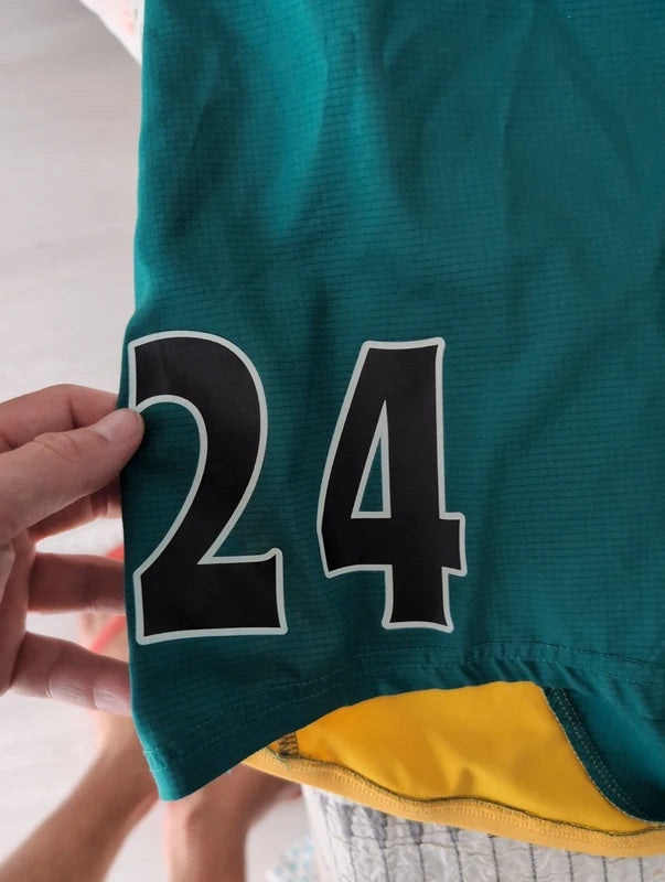 Sporting 2006 2007 puma matchworn football shorts soccer XL #24 Miguel veloso