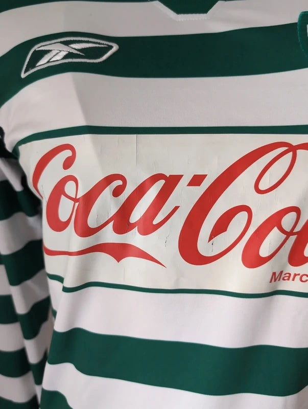 Sporting B 2004 2005 Reebok matchworn football shirt soccer jersey S #9