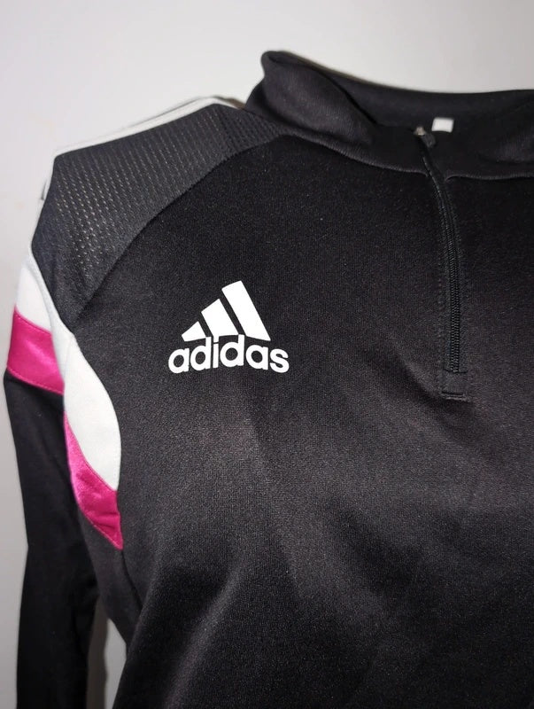 Real Madrid 2014 2015 adidas 1/2 zip training jacket football soccer L m37189