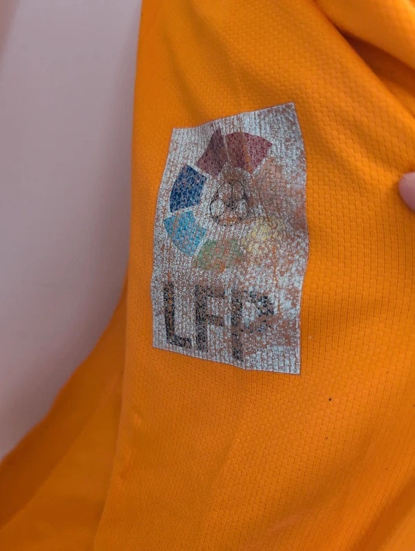 Barcelona 2006 2007 away nike matchworn matchissue football shirt soccer jersey L #7 gudjohnsen