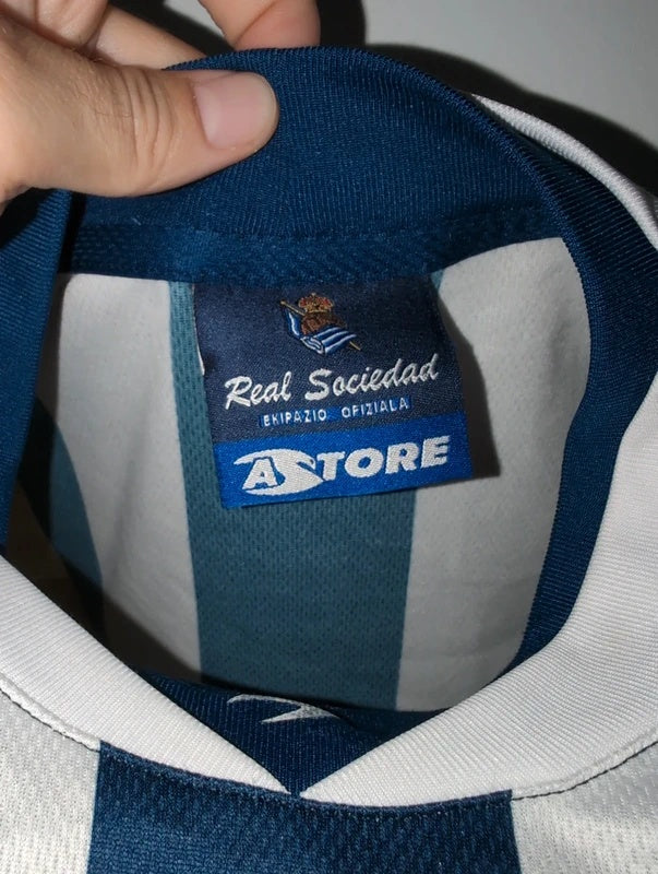 Real sociedad 2003 2004 astore football shirt soccer jersey XL