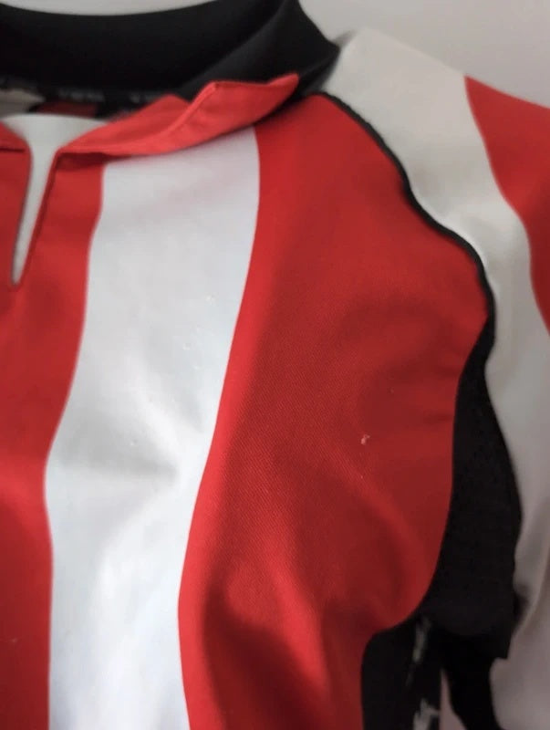 sparta Rotterdam red star template kappa 90s football shirt soccer jersey L