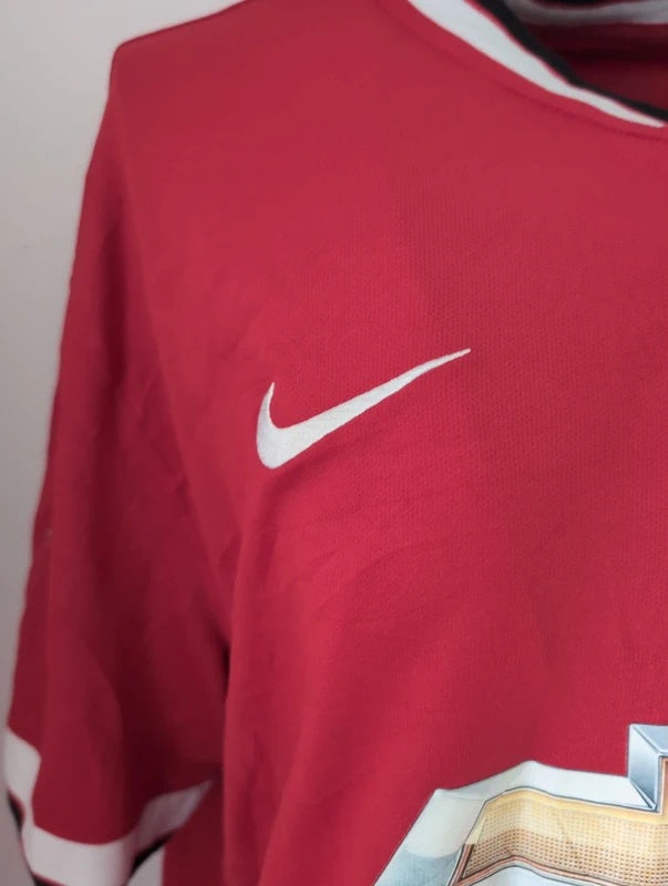 Manchester united 2014 2015 Nike football shirt soccer jersey XXXL #5 Ferdinand