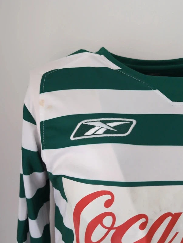 Sporting B 2004 2005 Reebok matchworn football shirt soccer jersey S #20