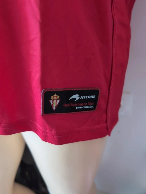 Sporting gijon 2009 2010 astore football shirt soccer jersey XL