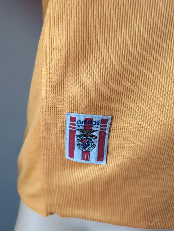 Benfica 1998 1999 away adidas football shirt soccer jersey S