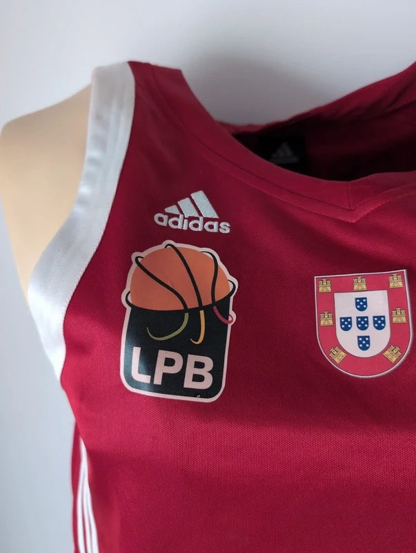 Benfica 2009 2010 adidas basketball shirt jersey M E73887