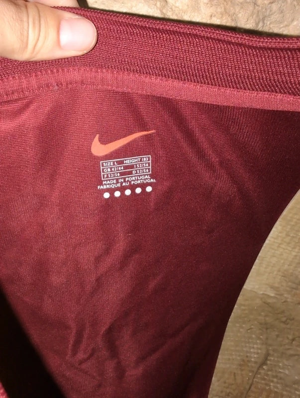 Portugal 2000 Nike matchissue football shirt soccer jersey L #7 Figo