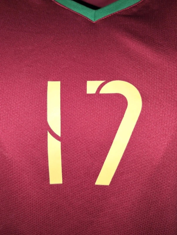 Portugal 2006 2008 Nike football shirt soccer jersey XXL #17 Ronaldo