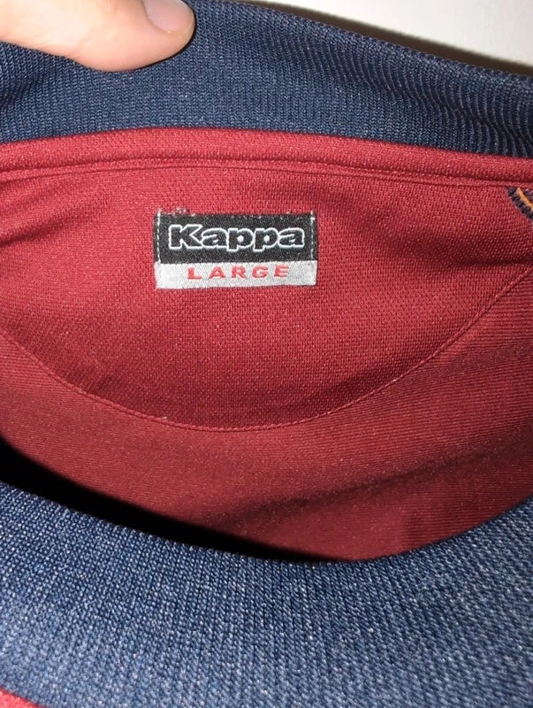 Roma 2000 2001 kappa training football shirt soccer jersey L