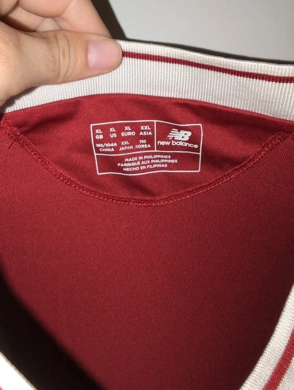 Liverpool 2017 2018 new balance football shirt soccer jersey XL mt730005