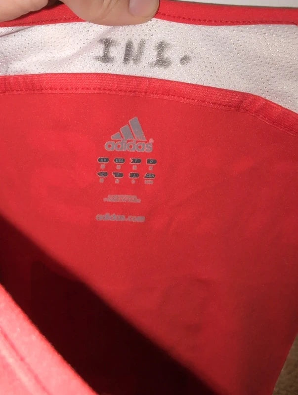 Benfica B 2005 2006 adidas matchworn football shirt soccer jersey M #5