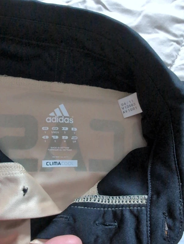 Benfica B 2011 2012 adidas away matchworn formotion football shirt soccer jersey S #4