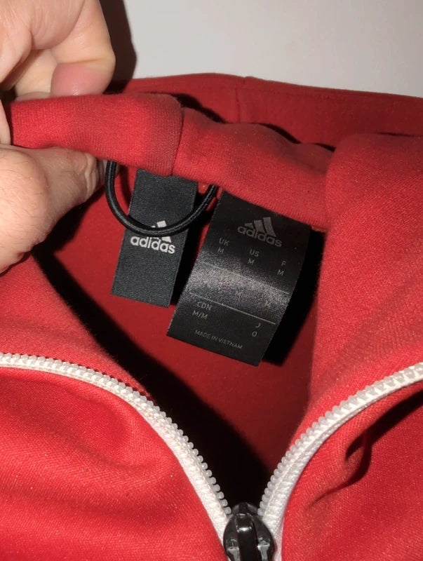 Bayern Munich 2016 adidas Hoodie Anthem Z.N.E. jacket football soccer M bq8737