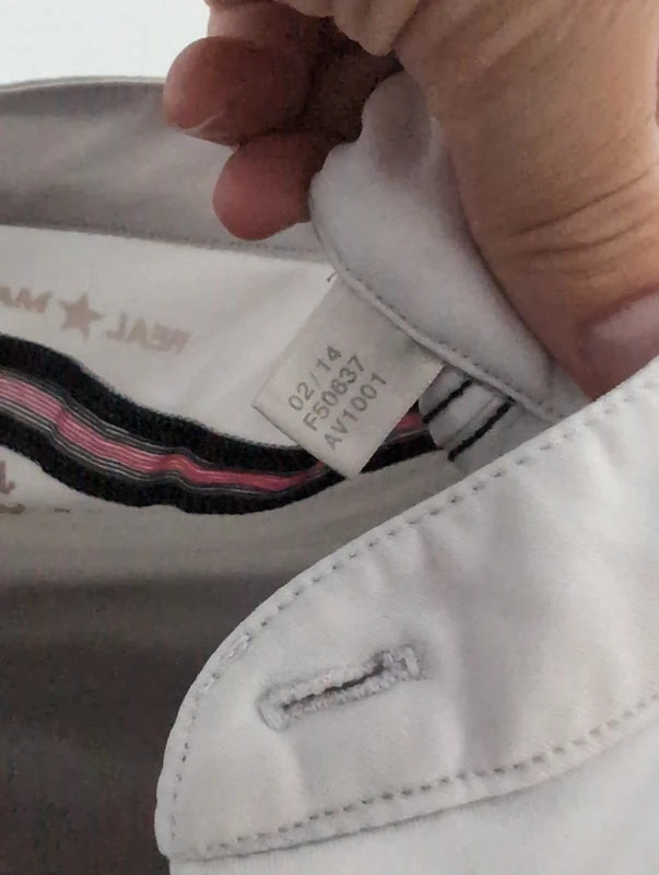 Real Madrid 2014 2015 adidas football shirt soccer jersey M f50637