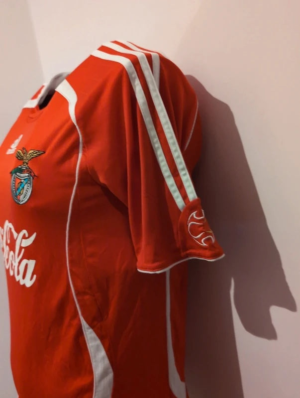 Benfica B 2006 2007 matchworn adidas football shirt soccer jersey M #8