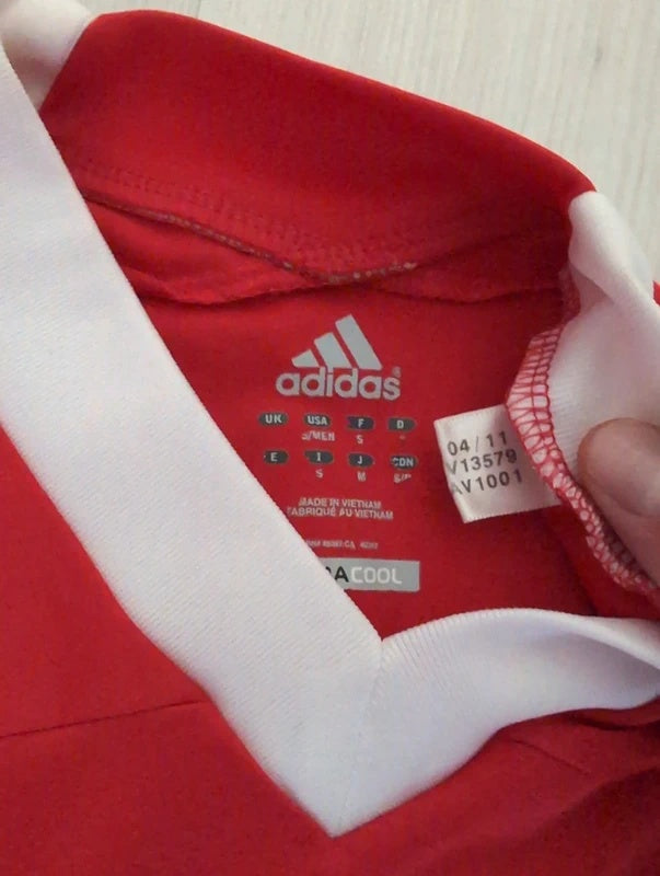 Benfica B 2011 2012 adidas formotion matchworn football shirt soccer jersey S #3