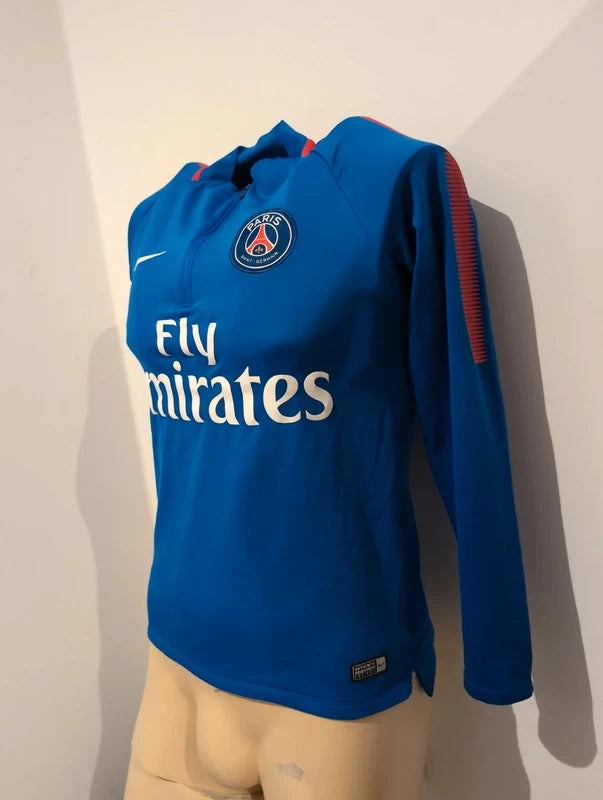 PSG Paris Saint-Germain 2018 Nike 1/4 Zip Squad Drill Top football soccer S 854524 440