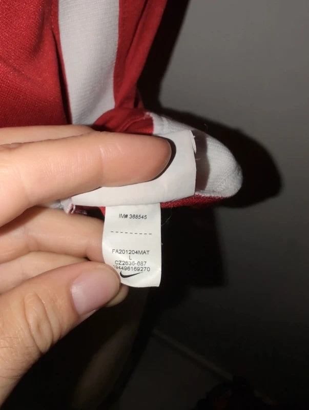 Liverpool 2020 2021 Nike football shirt soccer jersey L cz2636 687