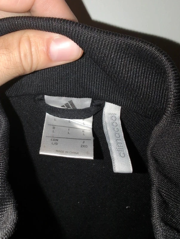 Real Madrid 2014 2015 adidas 1/2 zip training jacket football soccer L m37189