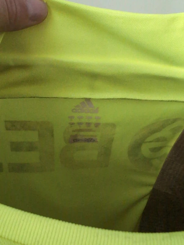 Benfica 2008 adidas goalkeeper football shirt soccer jersey L 315131