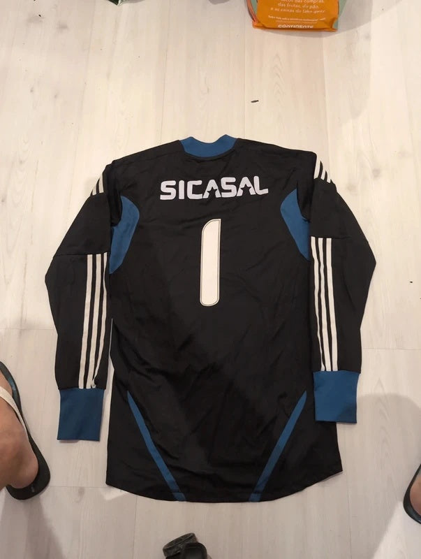 Benfica B 2011 2012 goalkeeper adidas matchworn football shirt soccer jersey S #1