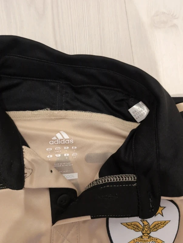 Benfica B 2011 2012 adidas away longsleeve matchworn football shirt soccer jersey S #14