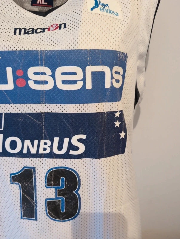Blusens Monbus macron 2011 basket shirt jersey signed #13 Washington