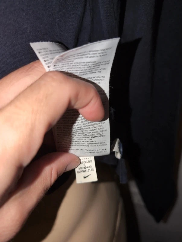 Portugal nike vintage long sleeve training football shirt soccer S 378769 460