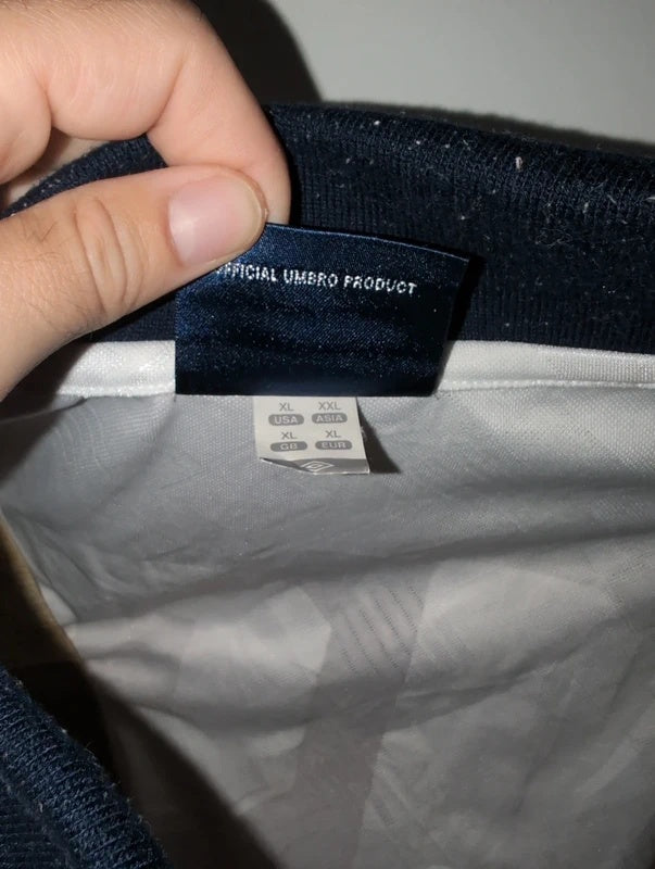 England 1990 1992 umbro reissue football shirt soccer jersey Italia 90 XL