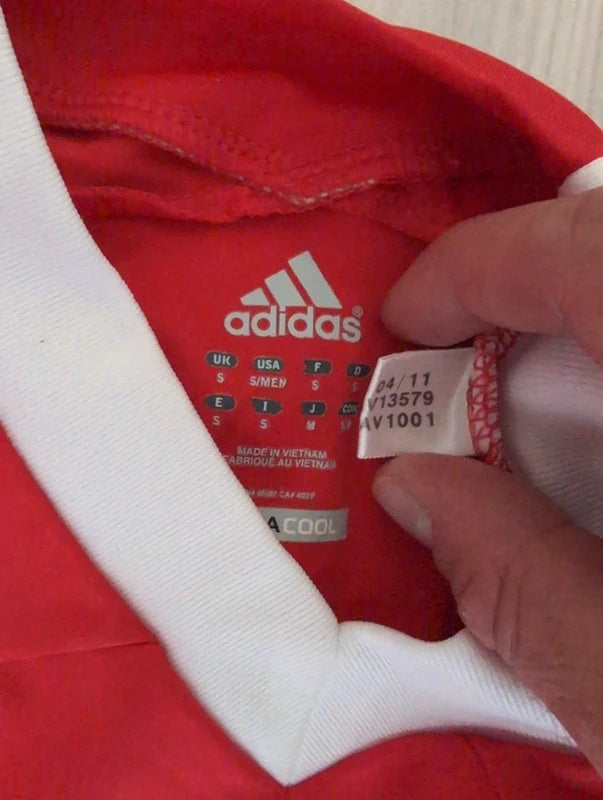 Benfica B 2011 2012 adidas formotion matchworn football shirt soccer jersey S #2